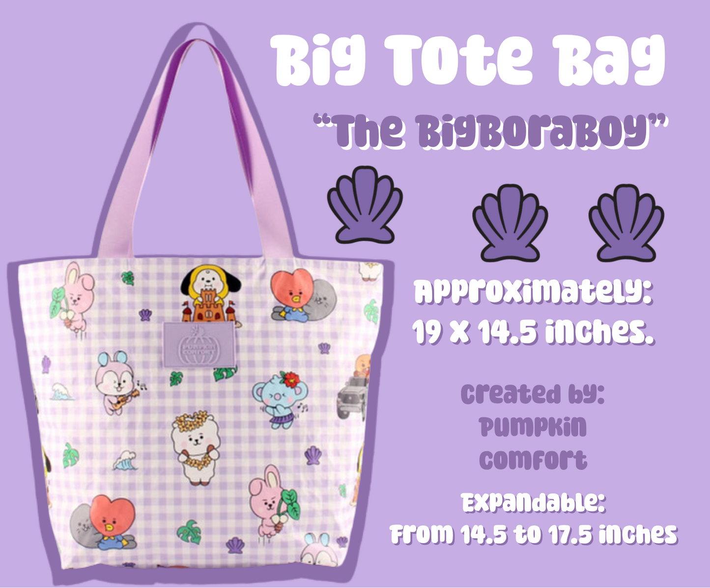 Water Resistant Bag Bundle inspired by BTS