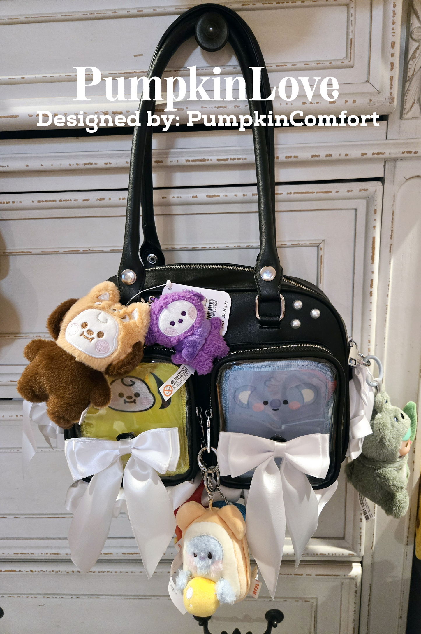 Pin Insert for Pumpkin Love Bag(: